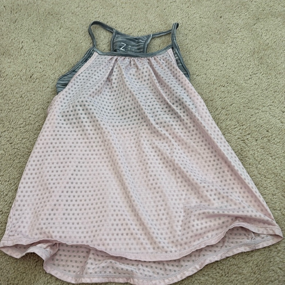 Zella girls workout tank top 8/10 M